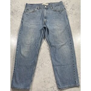 VTG Y2K Levi's 550 Jeans Mens 38x30 Blue Medium Wash Relaxed Fit Straight Leg